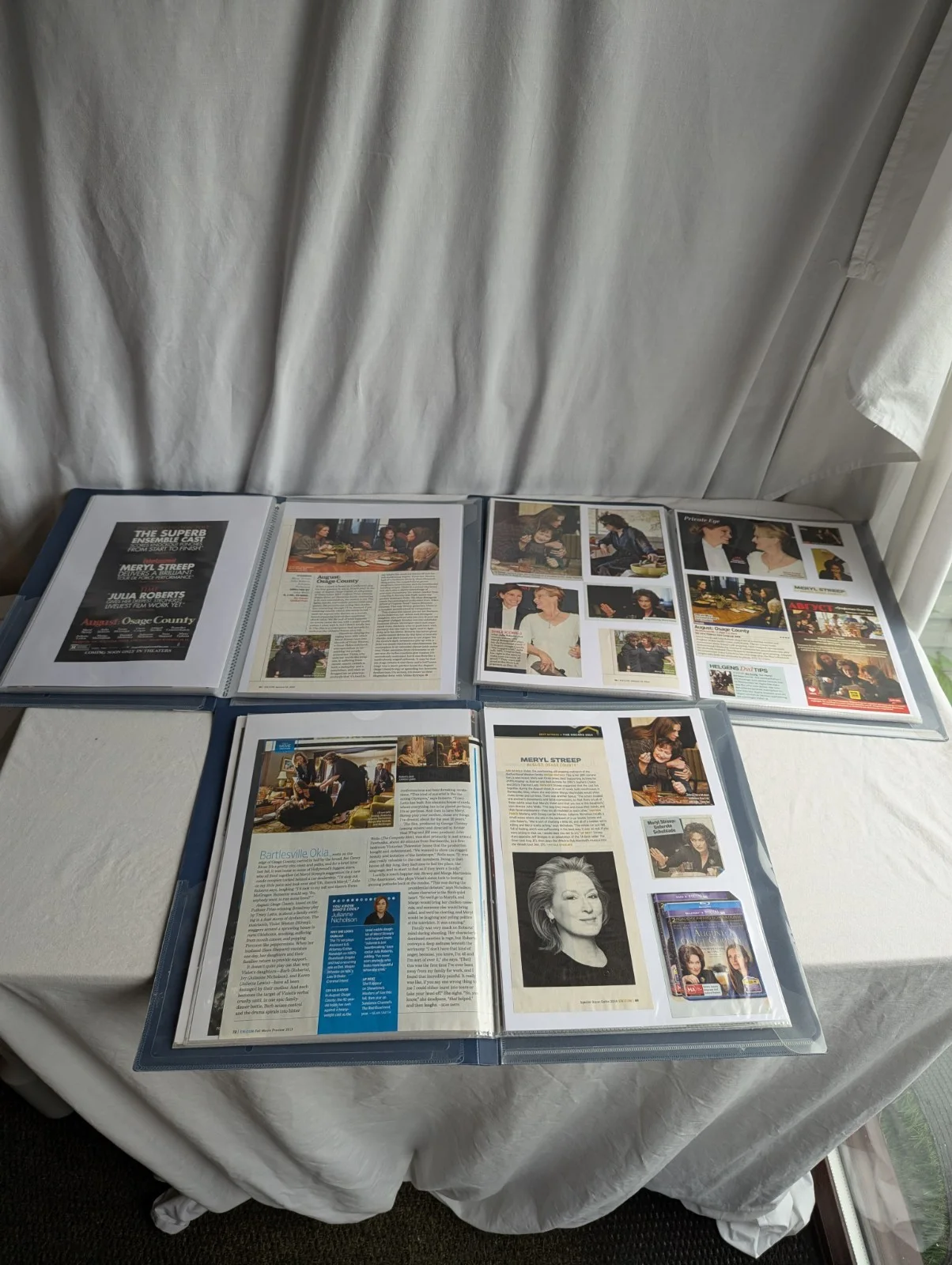 August Osage County Film Memorabilia Archive Meryl Streep Photos & Articles, изображение 4