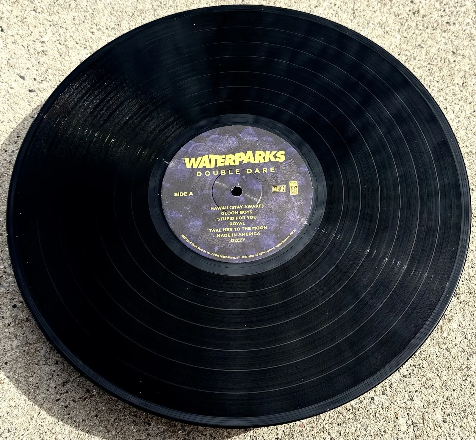 WATERPARKS Band SIGNED Vinyl JSA COA Double Dare, image 4