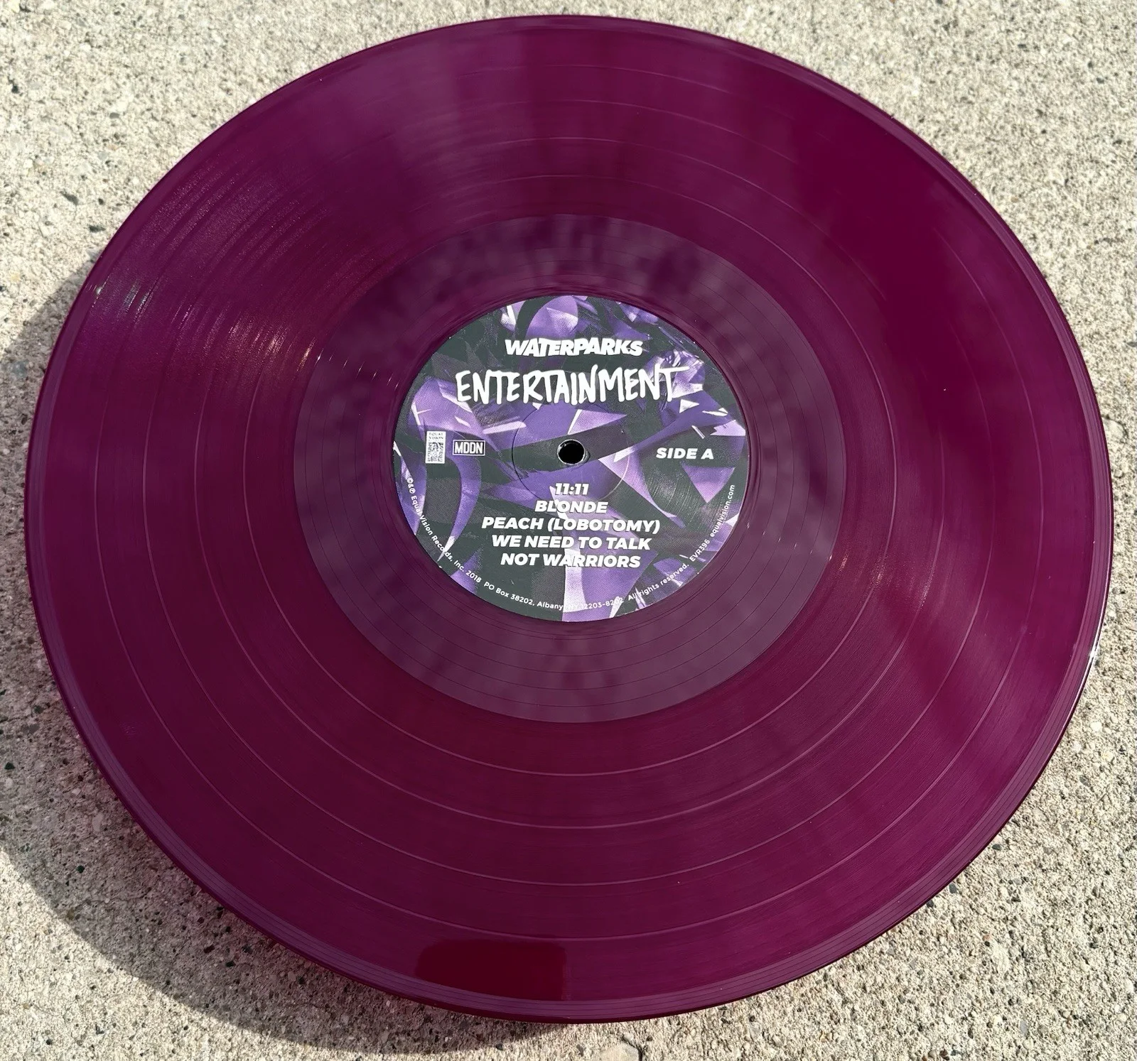 WATERPARKS Band SIGNED Colored Vinyl JSA COA Entertainment, image 4