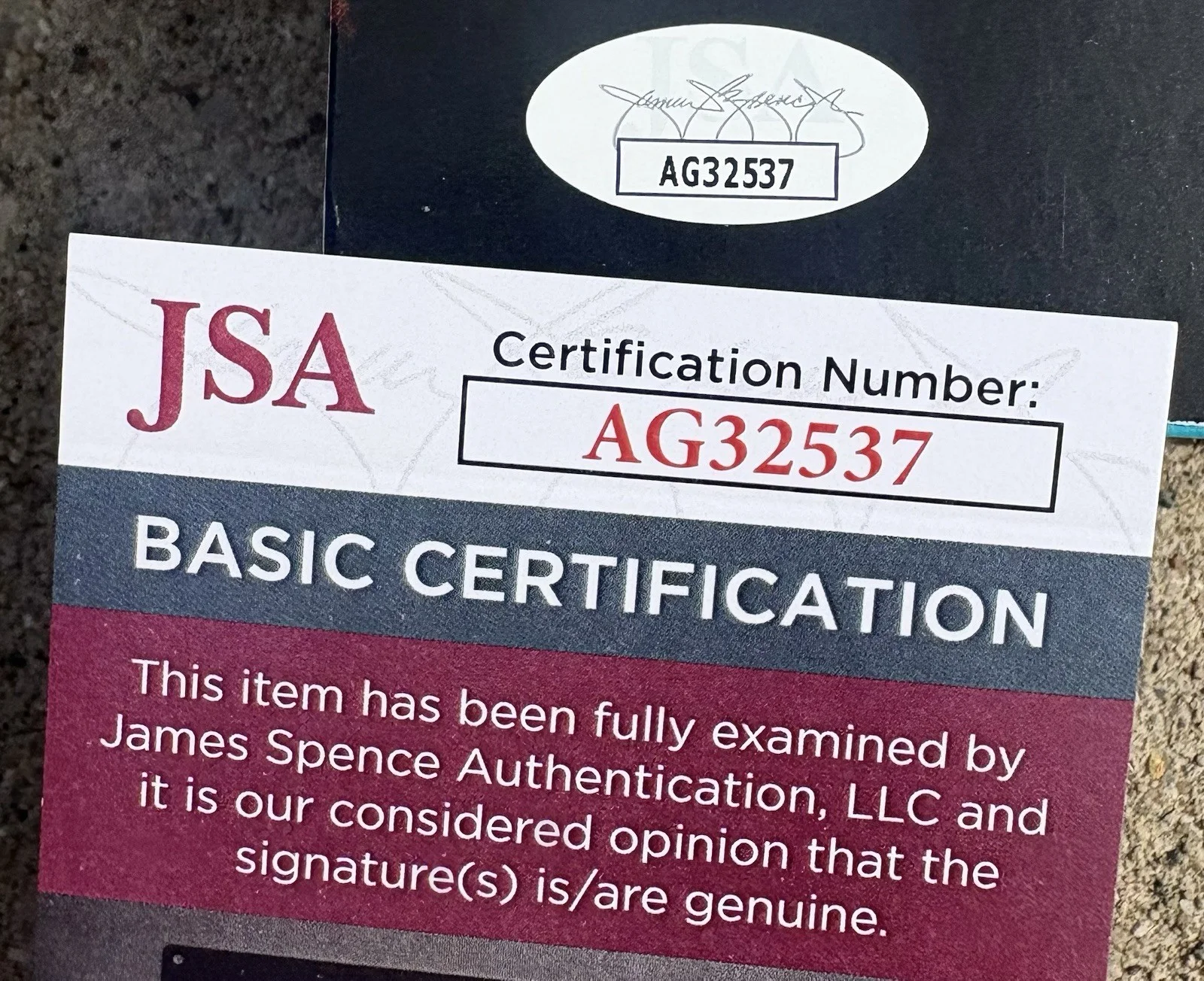 OLIVIA O’BRIEN SIGNED Vinyl JSA COA Was It Even Real?, image 4