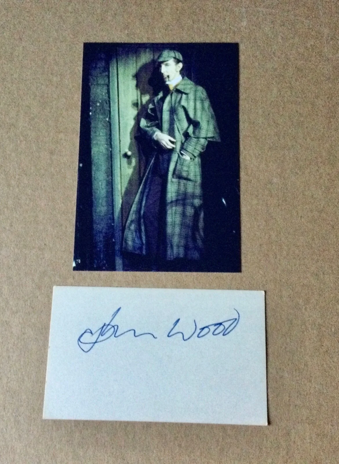 John Wood — John Wood 1930-2011 English Actor Sherlock Holmes on stage & many movies credits