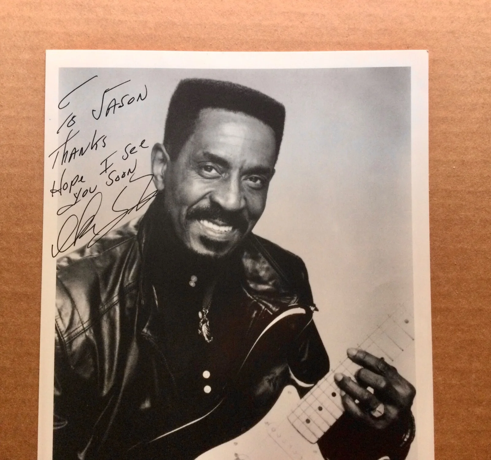 Ike Turner (1931-2007) Musician signed autographed 8”x 10” glossy photo., image 2