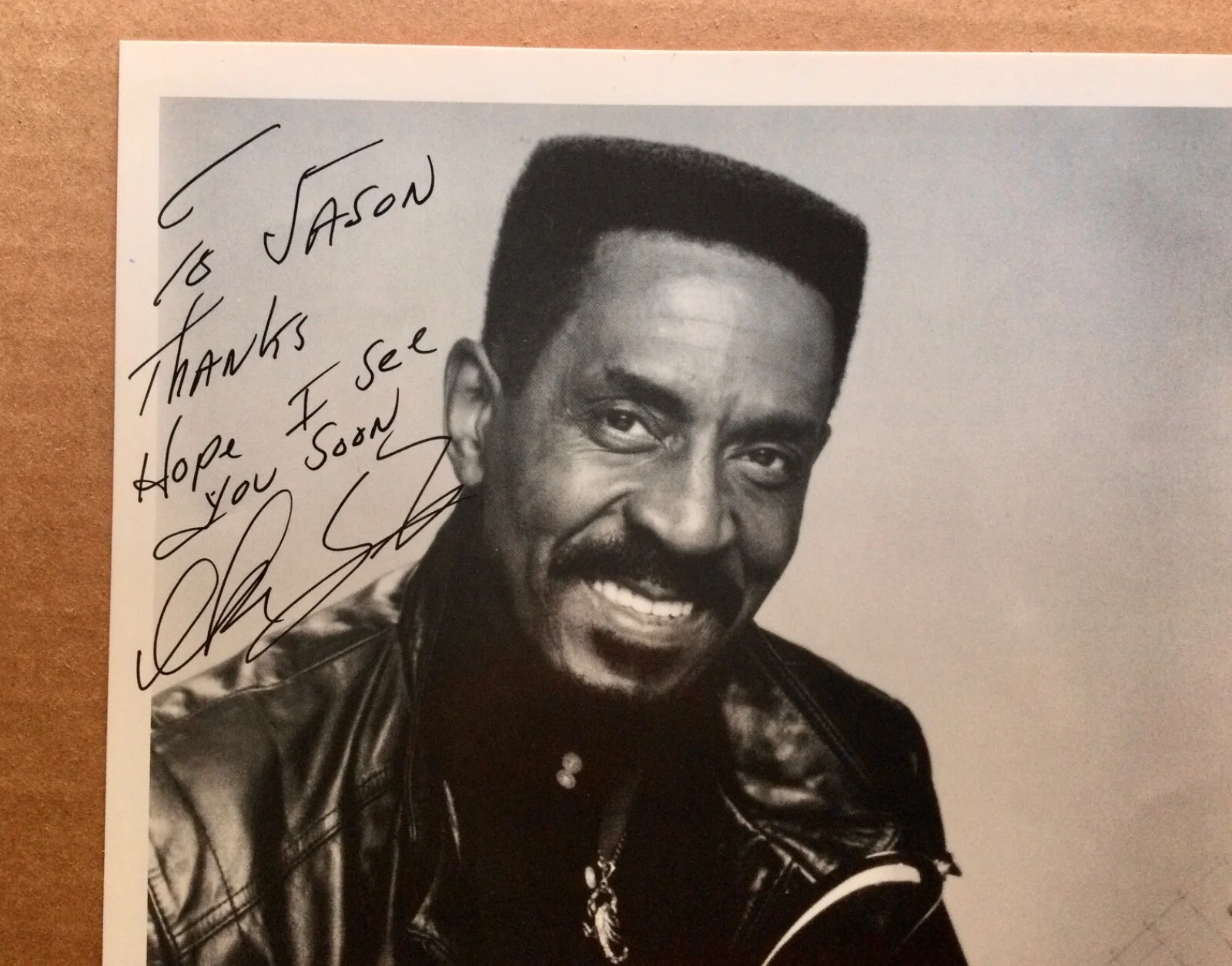 Ike Turner (1931-2007) Musician signed autographed 8”x 10” glossy photo., image 4
