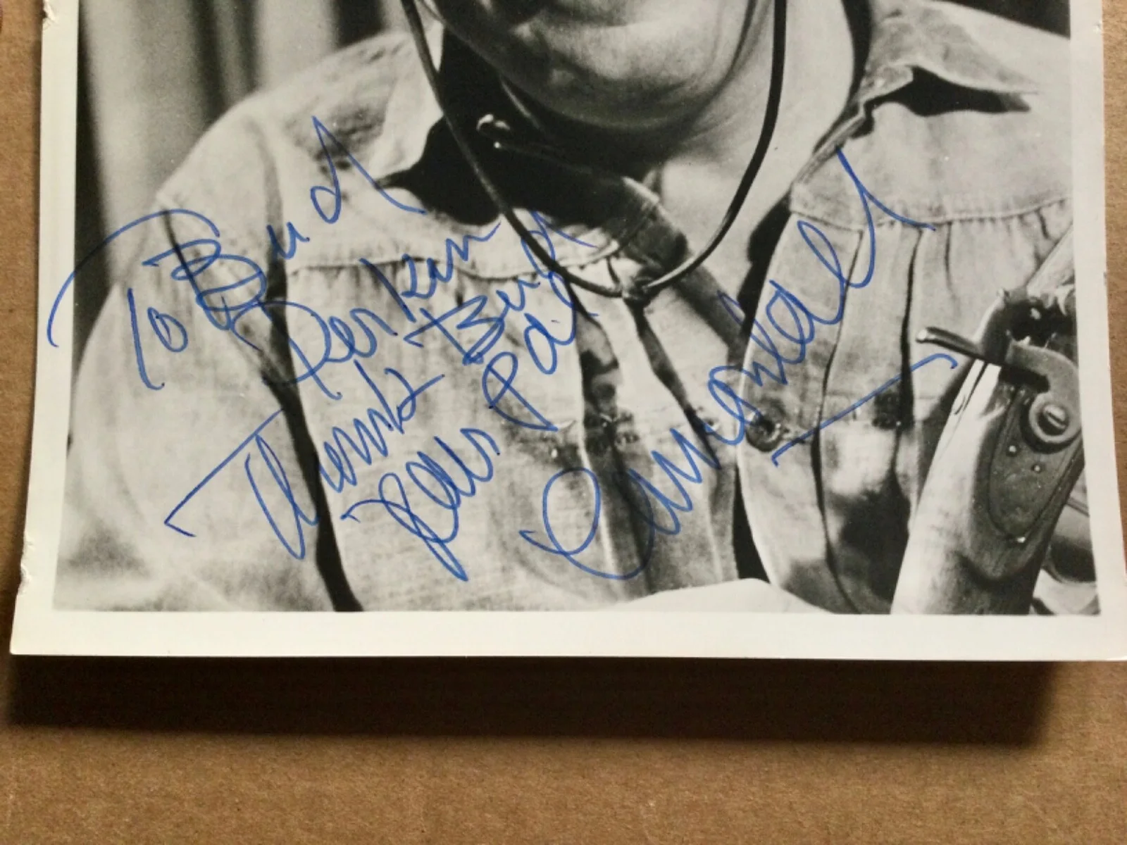 Dub Taylor — Great Character Actor DUB TAYLOR (1907-1994) signed - Autographed 8 X 10 photo., изображение 3
