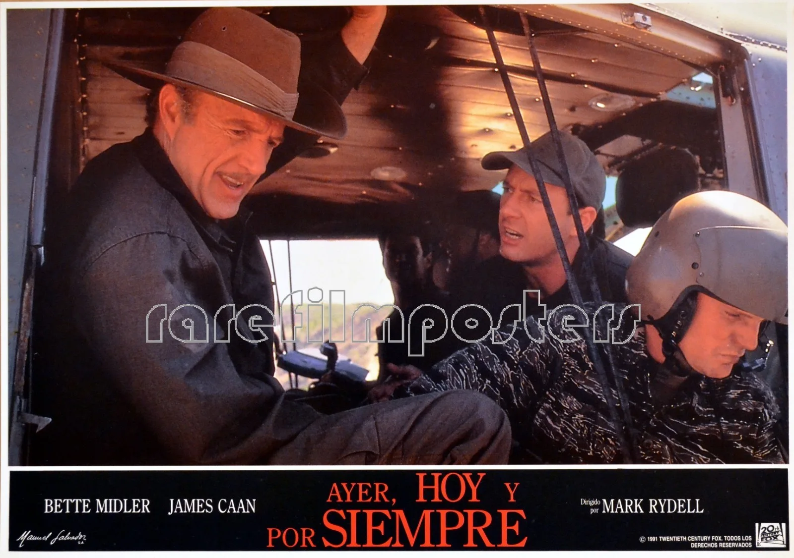 FOR THE BOYS 1991 James Caan, Bette Midler SPANISH LOBBY SET, изображение 4
