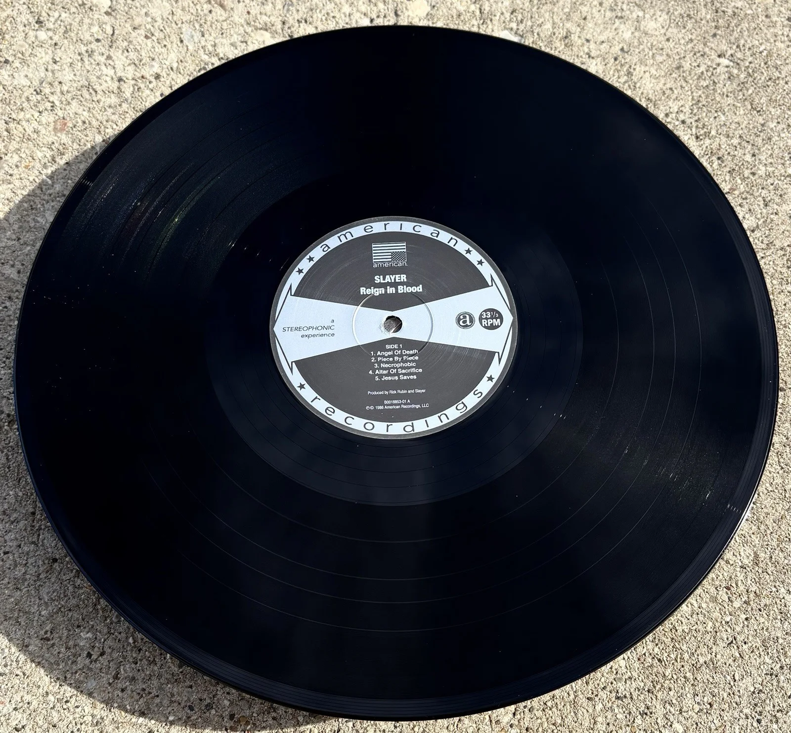 KERRY KING Slayer SIGNED Vinyl JSA COA Reign In Blood, изображение 5