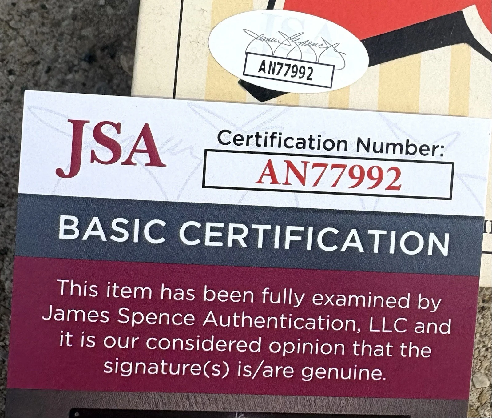 CHEECH AND CHONG SIGNED Vinyl JSA COA Big Bambu, image 3