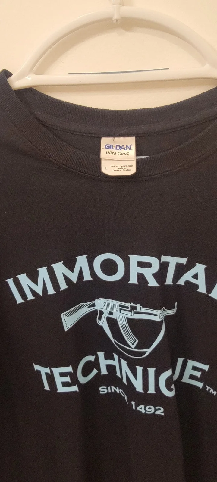 Immortal Technique LARGE Men Autographed T-shirt, image 2
