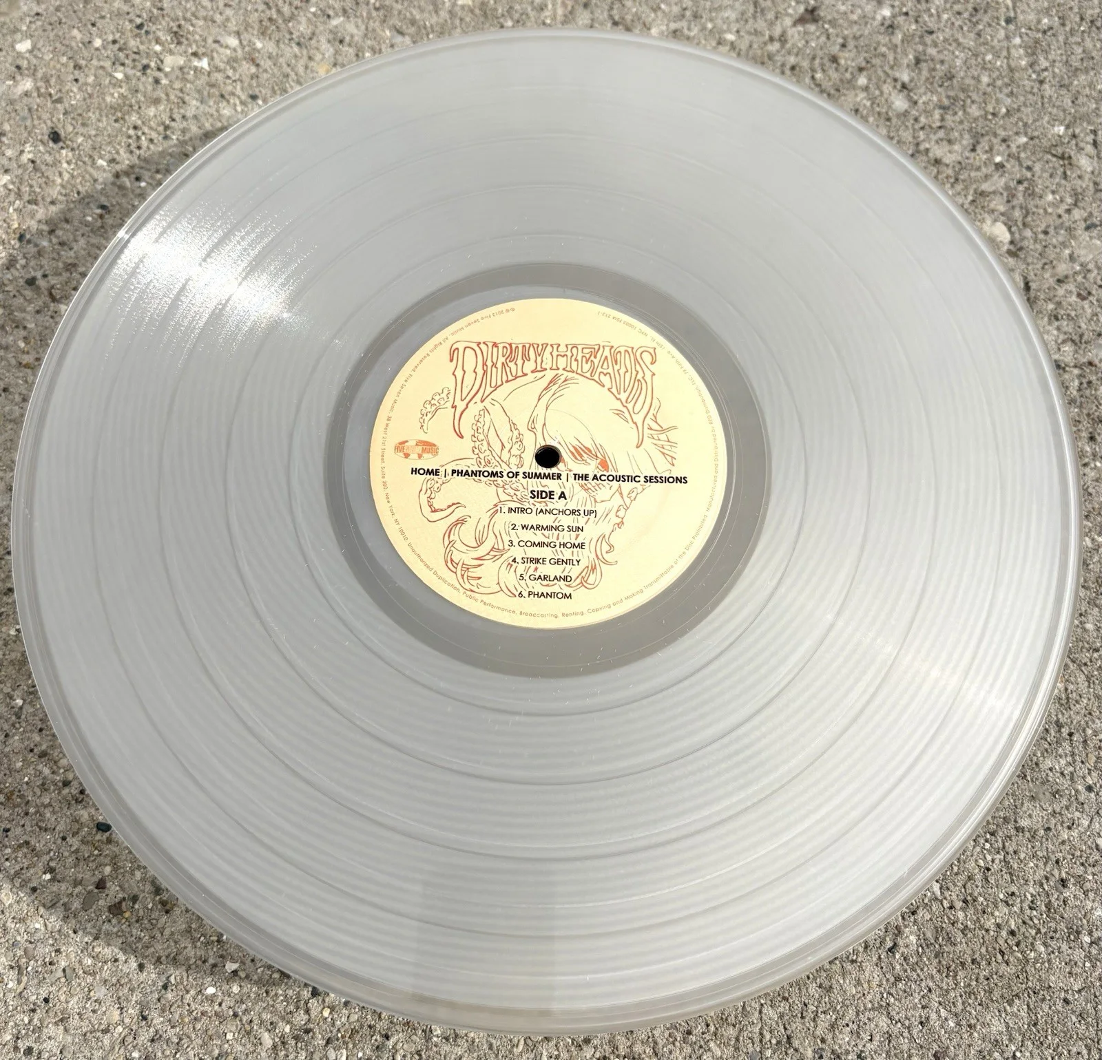 DIRTY HEADS SIGNED Clear RSD Vinyl JSA COA Phantoms Of Summer Acoustic Sessions, изображение 5