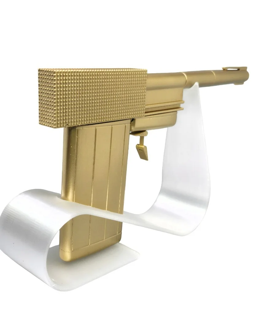 Golden Model Style Prop Display Model w/ Stand | 3D Printed | Collectible Decor, image 3