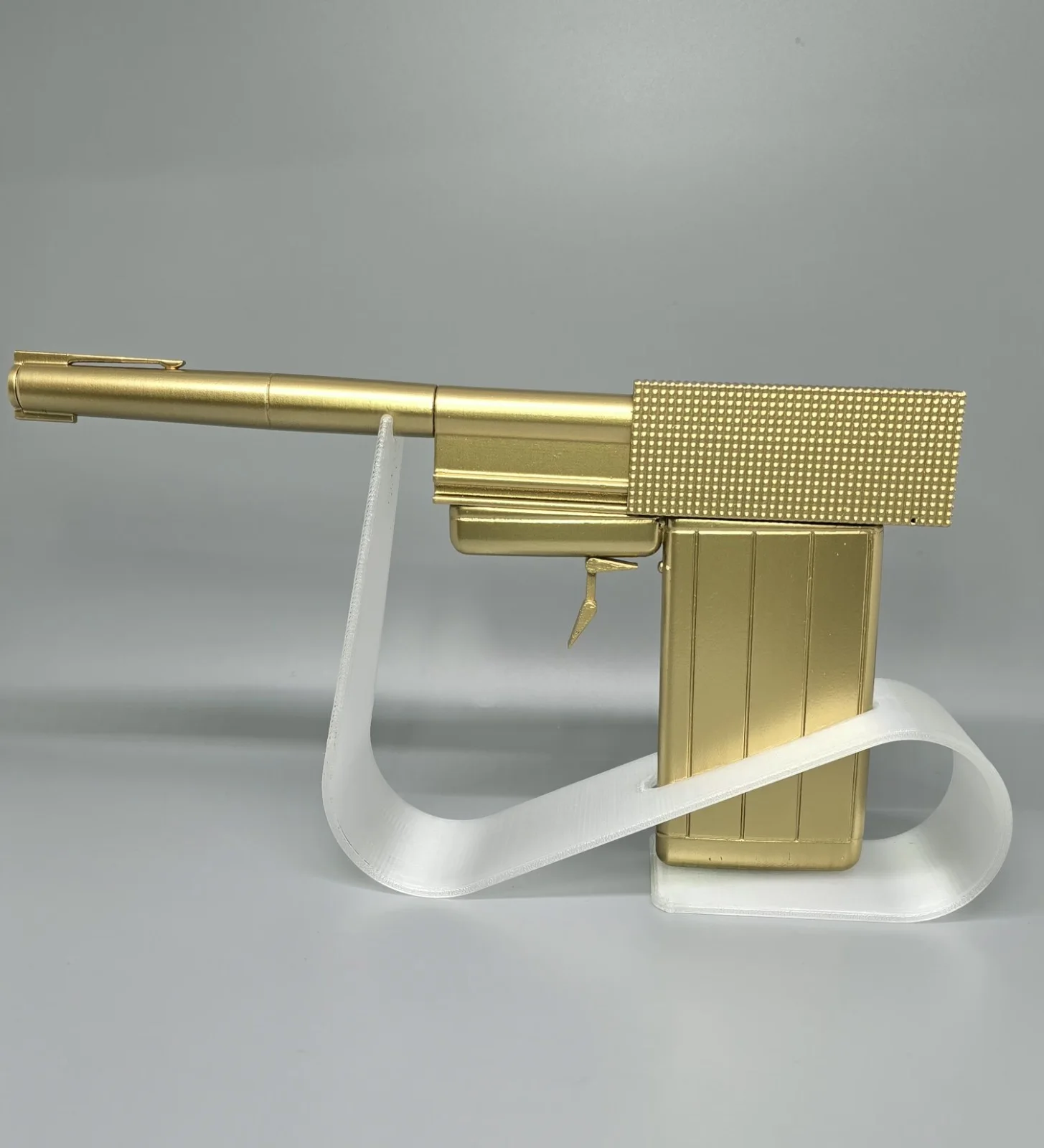 Golden Model Style Prop Display Model w/ Stand | 3D Printed | Collectible Decor, image 4