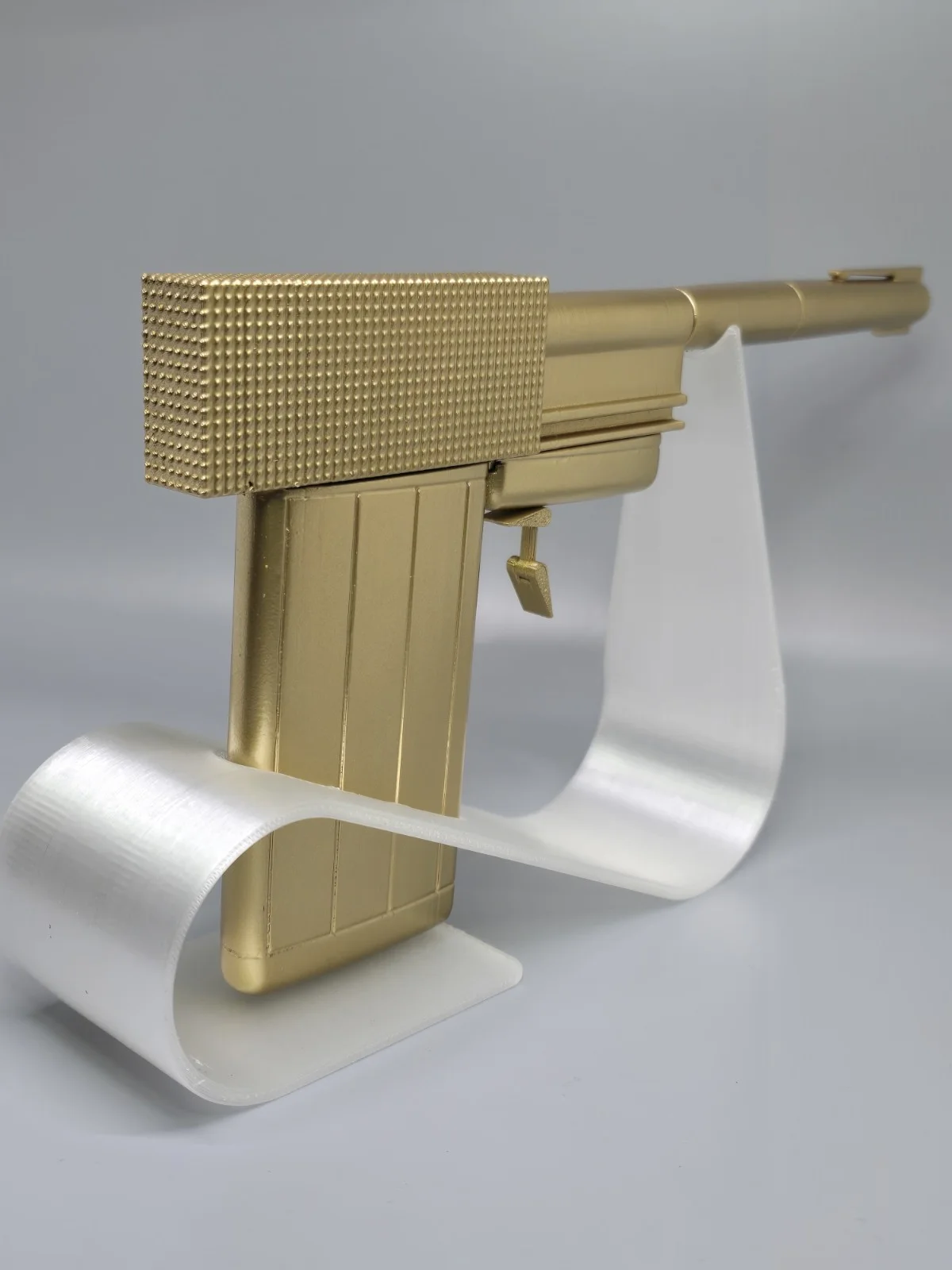 Golden Model Style Prop Display Model w/ Stand | 3D Printed | Collectible Decor, image 5