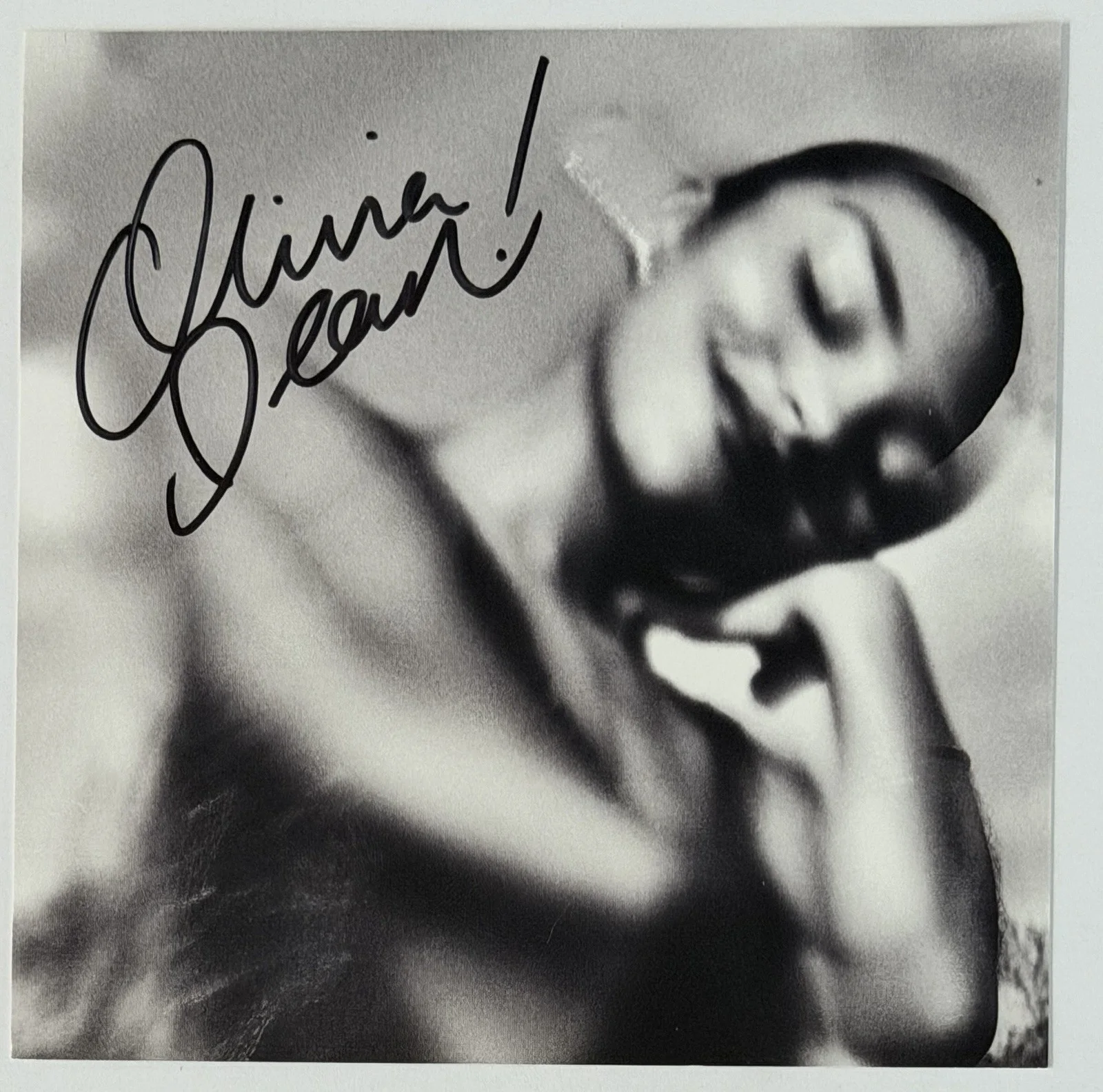 OLIVIA DEAN SIGNED THE ART OF LOVING ALBUM PHOTO CARD & CD PSA DNA COA AUTOGRAPH, изображение 3