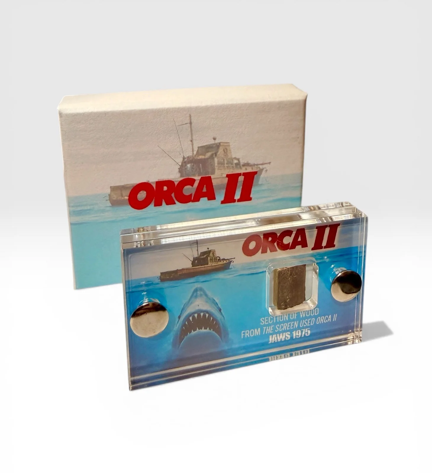 Jaws 1975 - Section of the Screen Used Orca 2 Boat, image 2