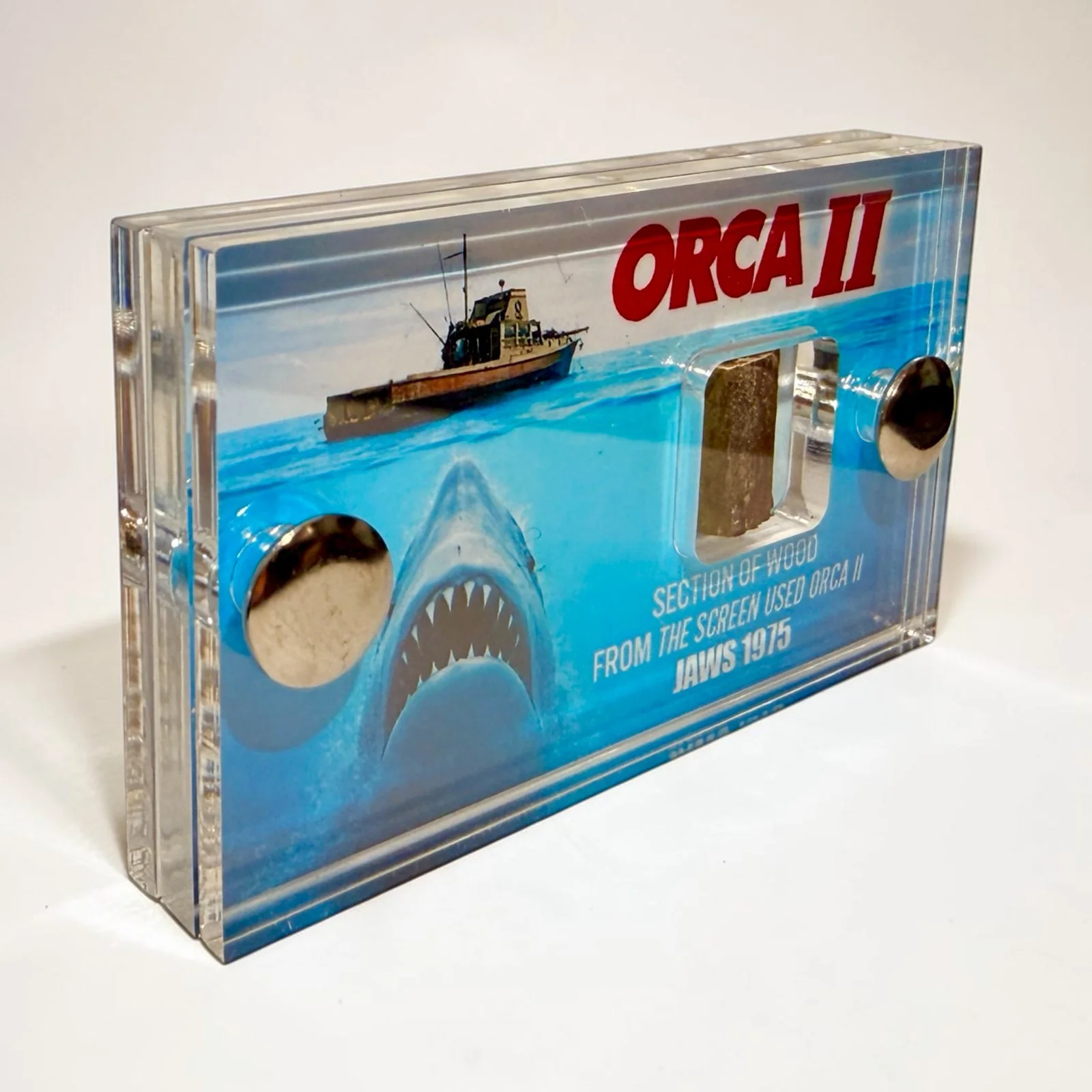 Jaws 1975 - Section of the Screen Used Orca 2 Boat, image 3