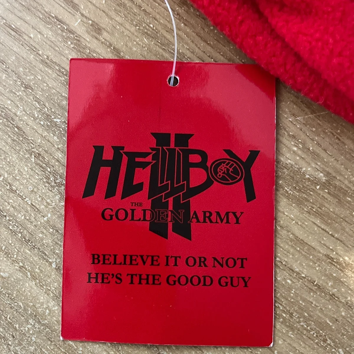 HELLBOY 2 The Golden Army Promotional Beanie Hat Movie Film 2008 BNWTs Promo OS, изображение 4