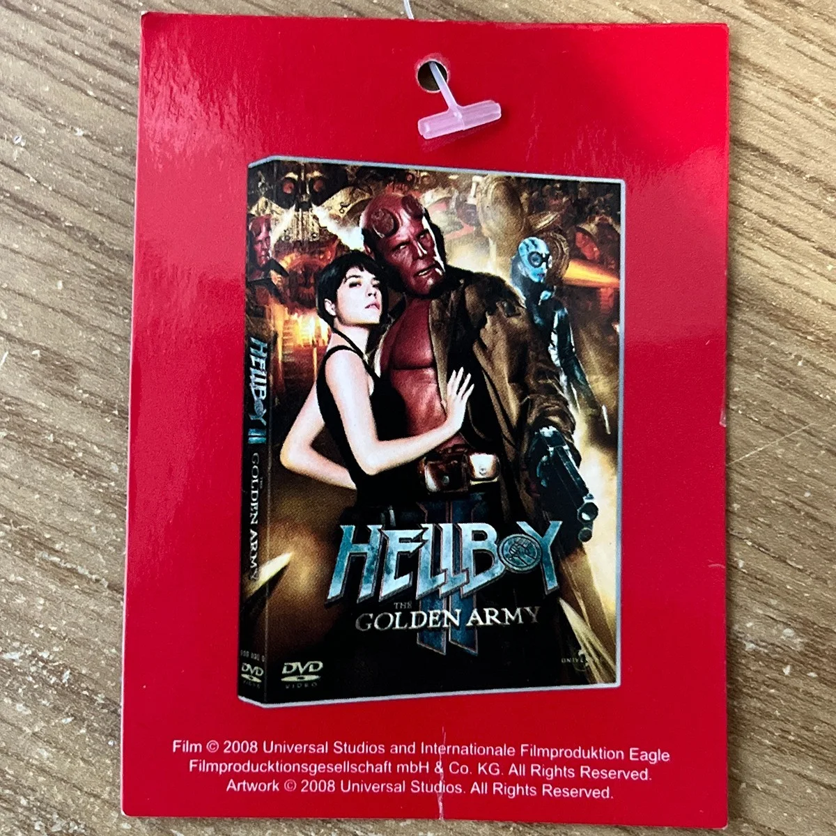 HELLBOY 2 The Golden Army Promotional Beanie Hat Movie Film 2008 BNWTs Promo OS, изображение 5