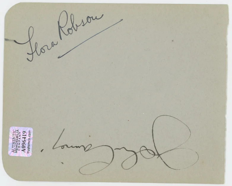 Derrick De Marney British Actor Autographed Signed Album Page AMCo COA 31582, image 2