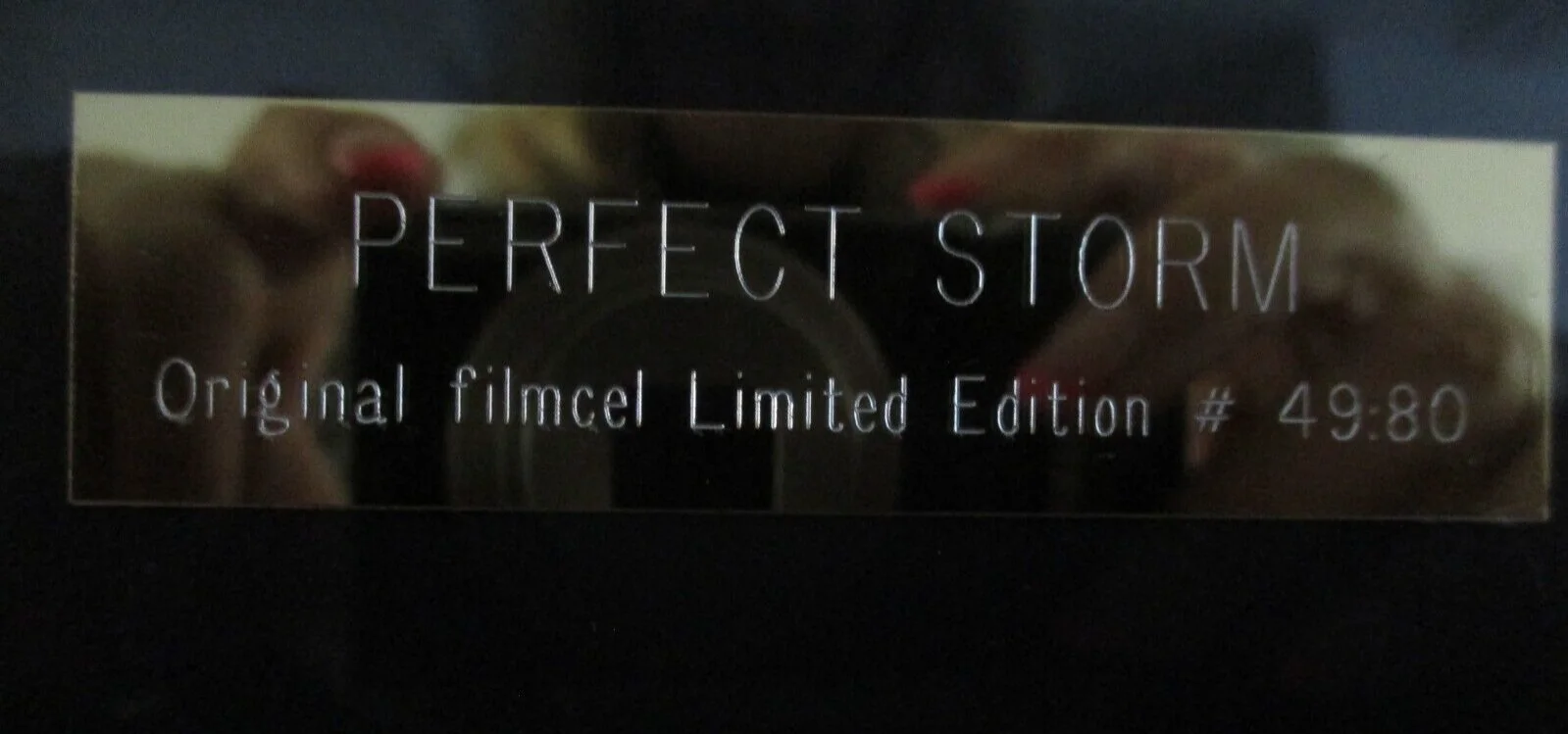 RARE The Perfect Storm Filmcel Limited Edition 49/80 Mounted Framed Film Cell [b, image 4