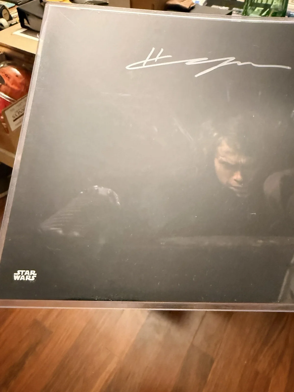 Hayden Christensen — Topps Authentics Star Wars Original Hayden Christensen Autographed Movie Photo, image 3