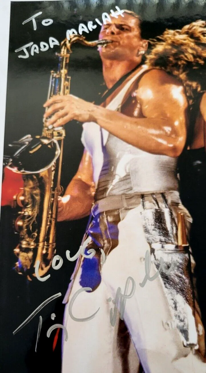 Tim Cappello Tina Turner Tina & Me The Lost Boys Autographed Personalized Photo, изображение 4