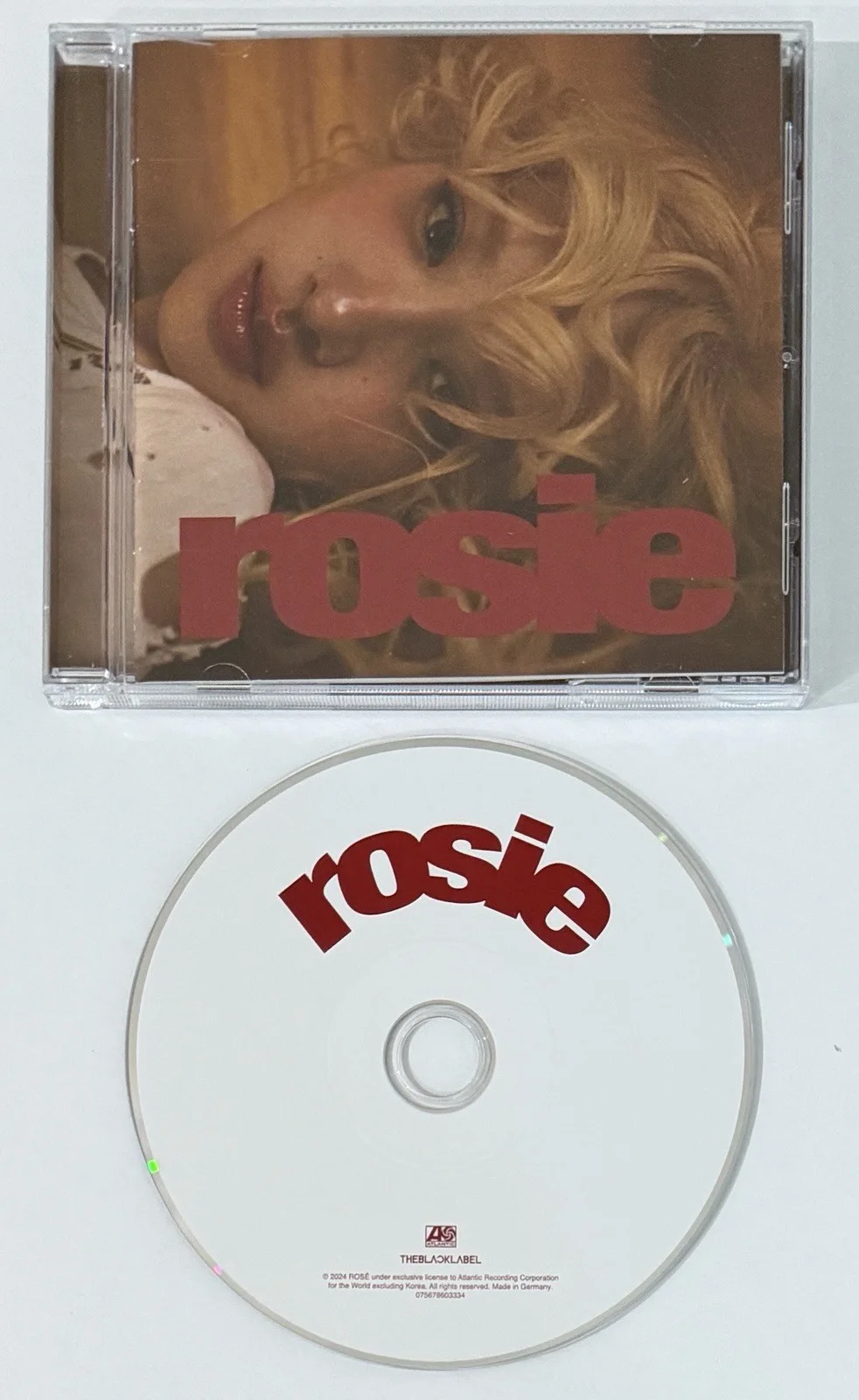 ROSE SIGNED ROSIE ALBUM COVER PHOTO CARD & CD PSA DNA COA AUTOGRAPH BLACKPINK, изображение 3