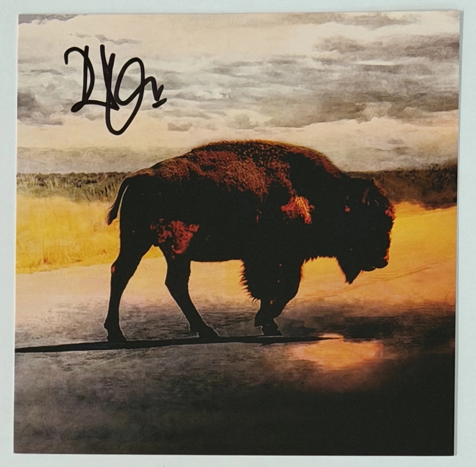 ROBERT PLANT LED ZEPPELIN SIGNED ALBUM COVER ART CARD & CD PSA DNA COA AUTOGRAPH, изображение 3