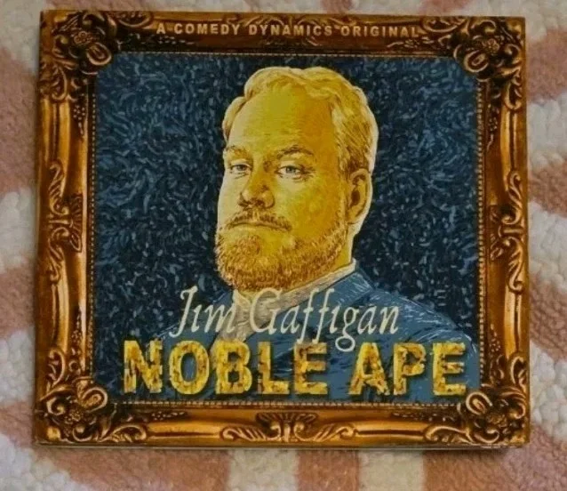 Noble Ape JIM GAFFIGAN SIGNED Brand New CD Stand Up Comedy Humor Comedian, изображение 2