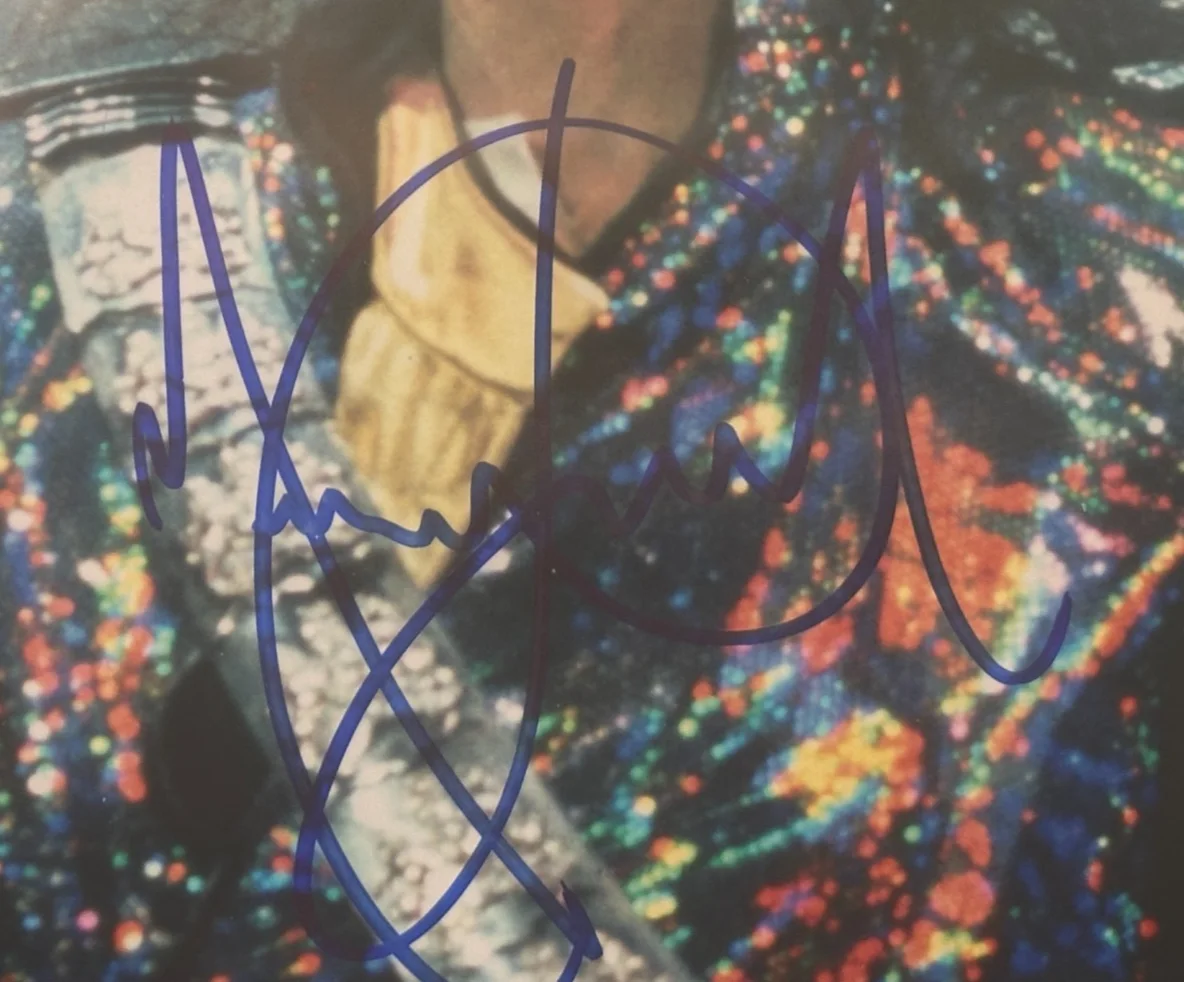 MICHAEL JACKSON Signed CONCERT 8 X 10 PHOTO Beckett Encapsulated (BAS), изображение 2