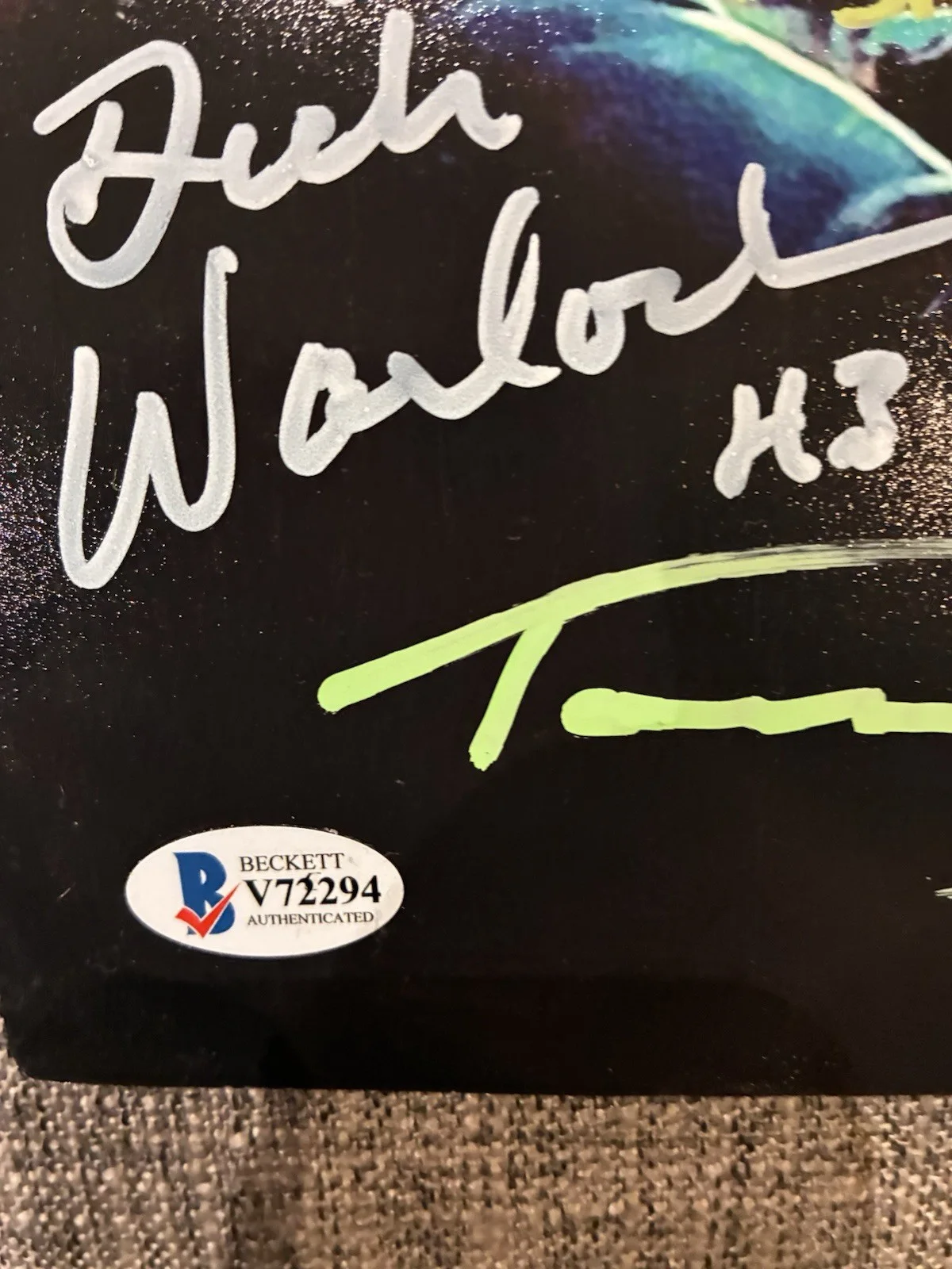 Halloween 3 Cast Signed Poster, image 2