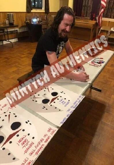 Ari Lehman — Ari Lehman Signed Real 18" Black Machete Friday The 13th Jason Voorhees Beckett, image 5