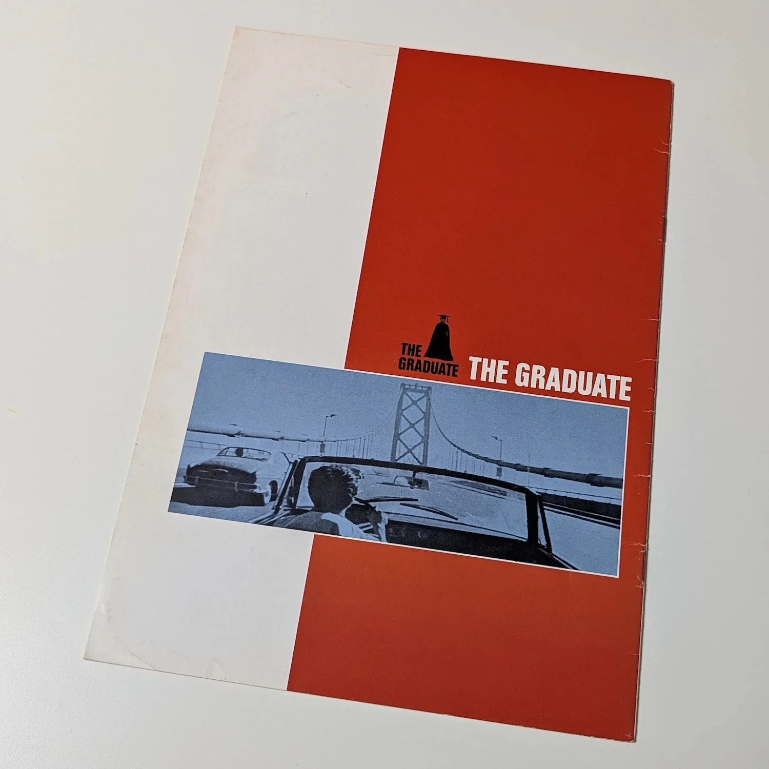 The GRADUATE (1967) Vintage Japanese Film Programme Dustin Hoffman Anne Bancroft, image 2