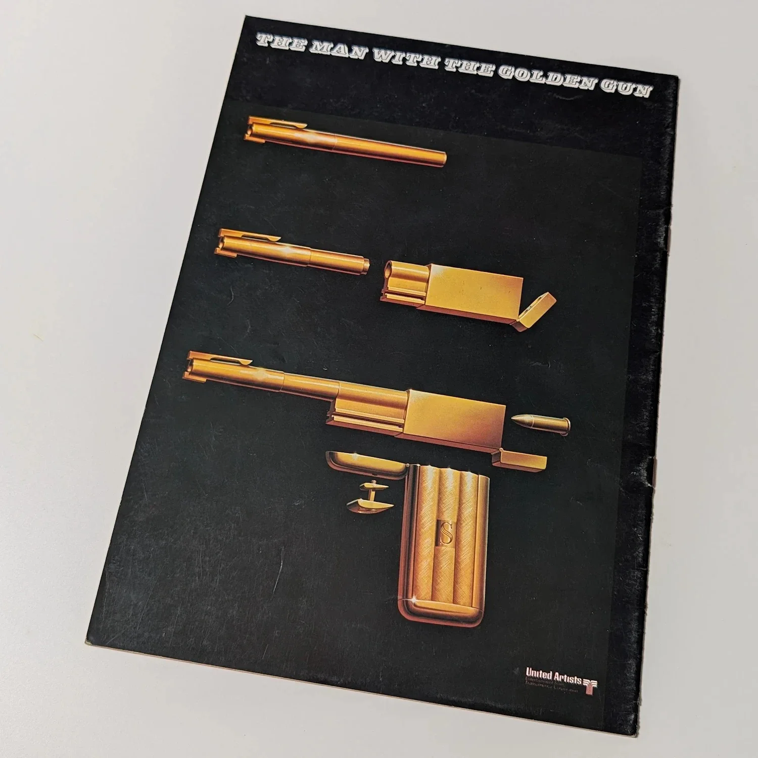 The Man with the Golden Gun (1973) Vintage Japanese Programme! James Bond, 007, изображение 2