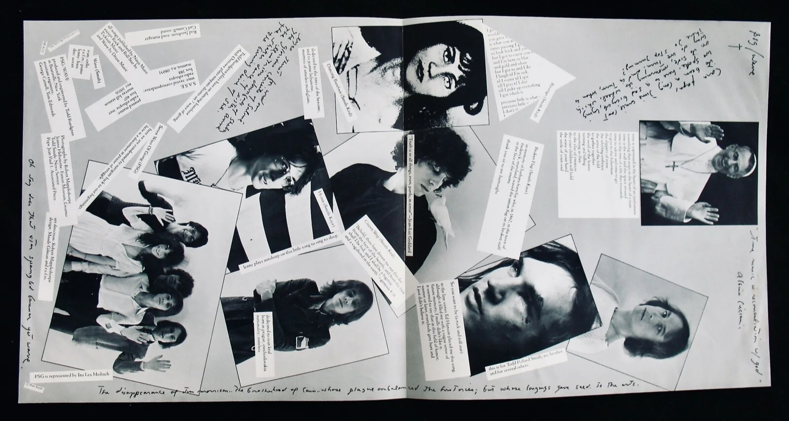 PATTI SMITH~Signed WAVE Album~Punk Rock Priestess~Near Mint Vinyl With Poster!, изображение 3