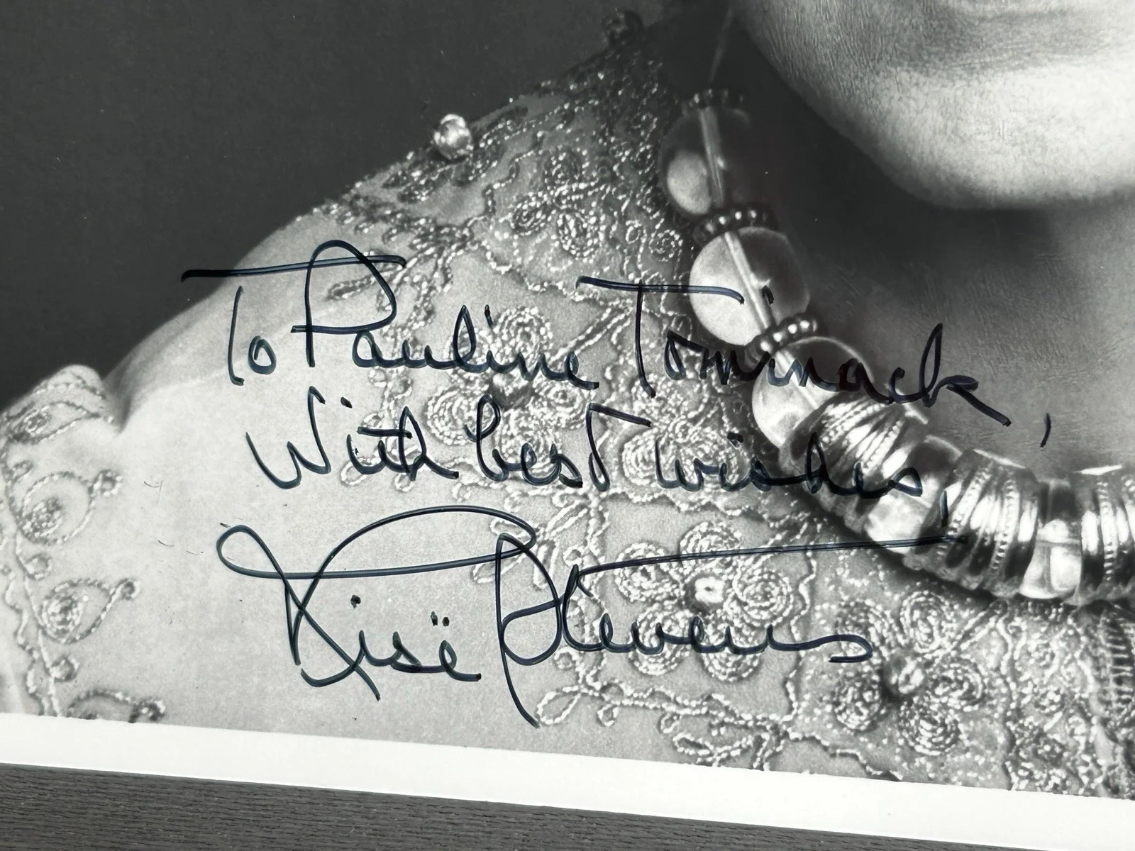 RISE STEVENS SIGNED 8x10 PHOTO Original Autograph JSA Metropolitan Opera Singer, image 3