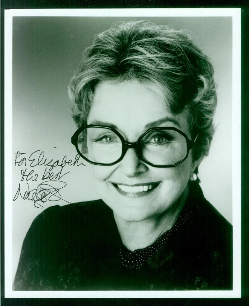 Nina Foch — MP0560, Original Signed/Autograph of Nina Foch, Stage, Radio, Movies and TV
