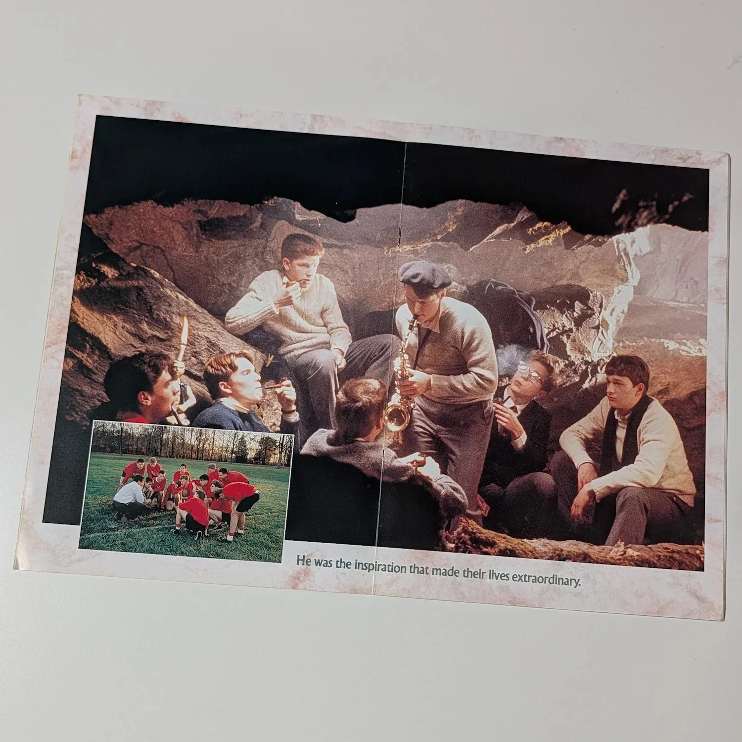 DEAD POETS SOCIETY (1989) Vintage Japanese Movie Programme! Ethan Hawke 24 pages, изображение 5