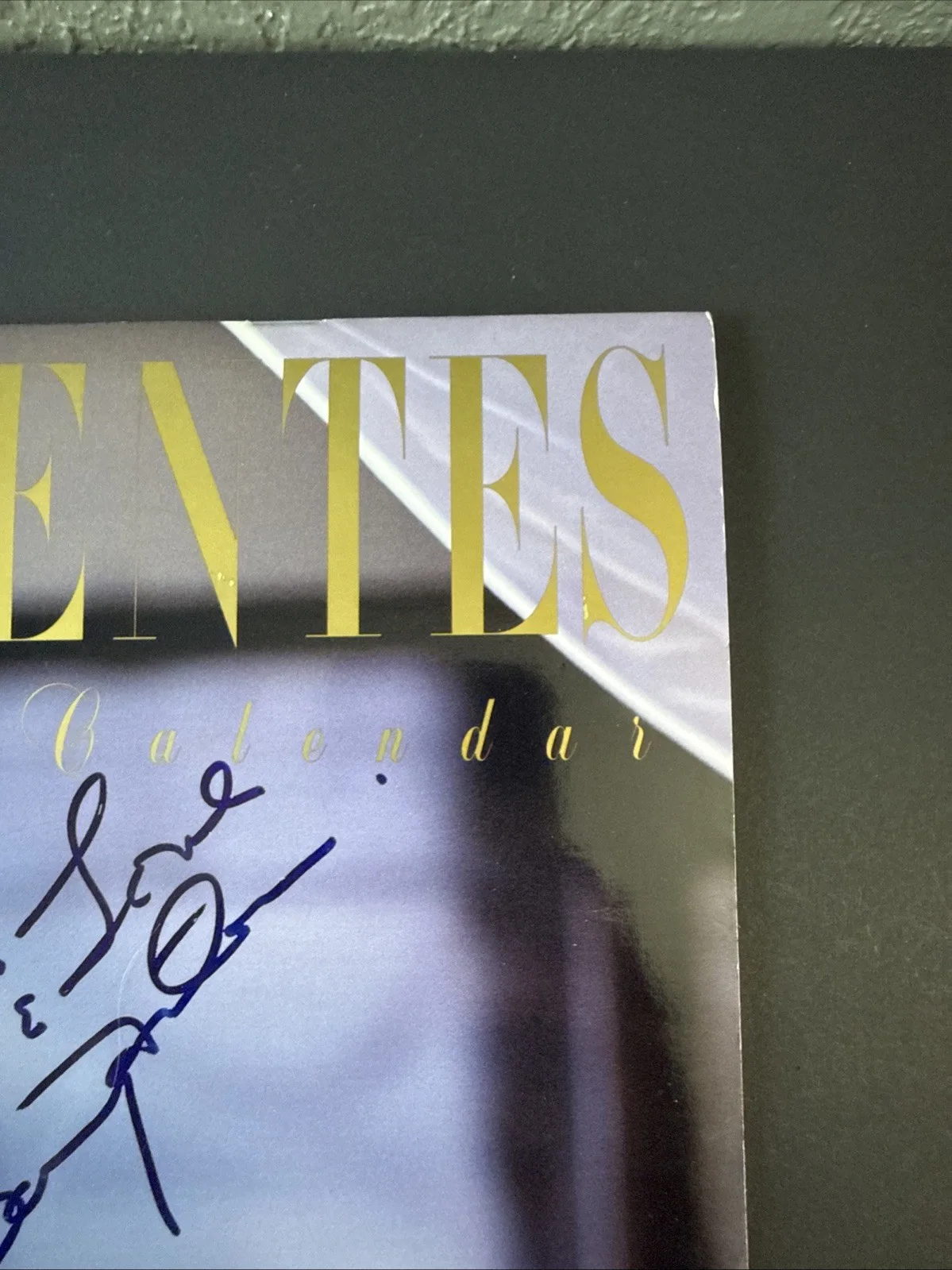 Daisy Fuentes — DAISY FUENTES Signed 1997 Calendar “PEACE & LOVE” MTV VJ STAR AUTOGRAPH JSA COA, изображение 4