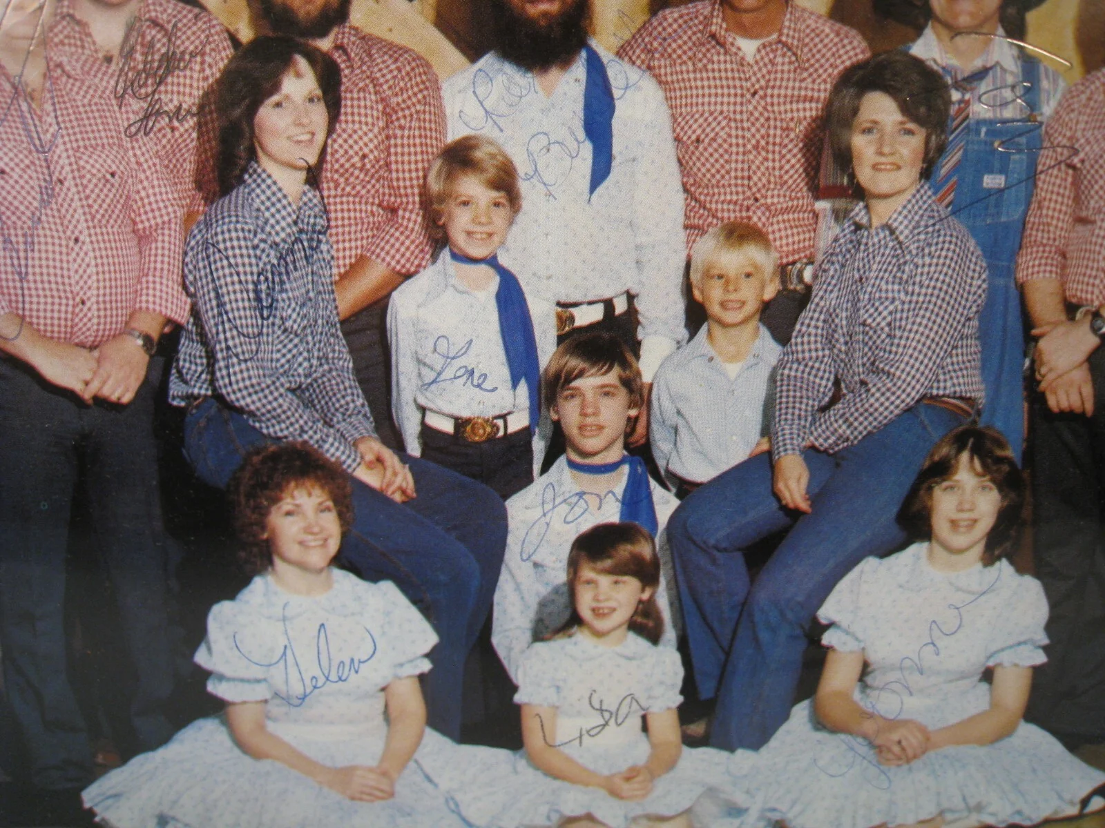 Vintage Signed BoB-O-Links Gospel Country Band picture Branson Missouri 8" X 10, изображение 5