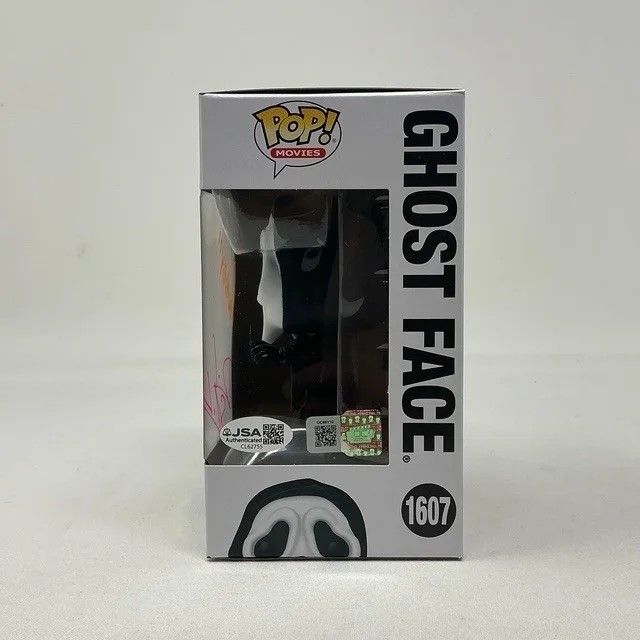 Dave Sheridan & Jon Abrahams Autographed Scary Movie Ghost Face Funko Pop JSA, изображение 5