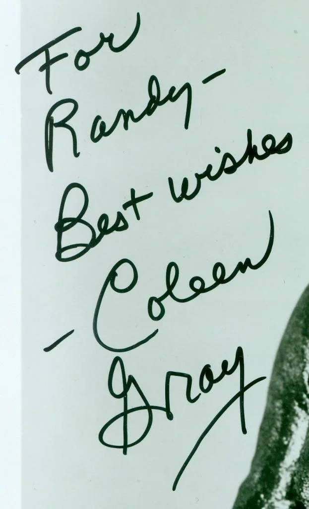 Coleen Gray — MP0558, Original Signed/Autograph of Coleen Gray, Stage, Radio, Movies and TV, изображение 2