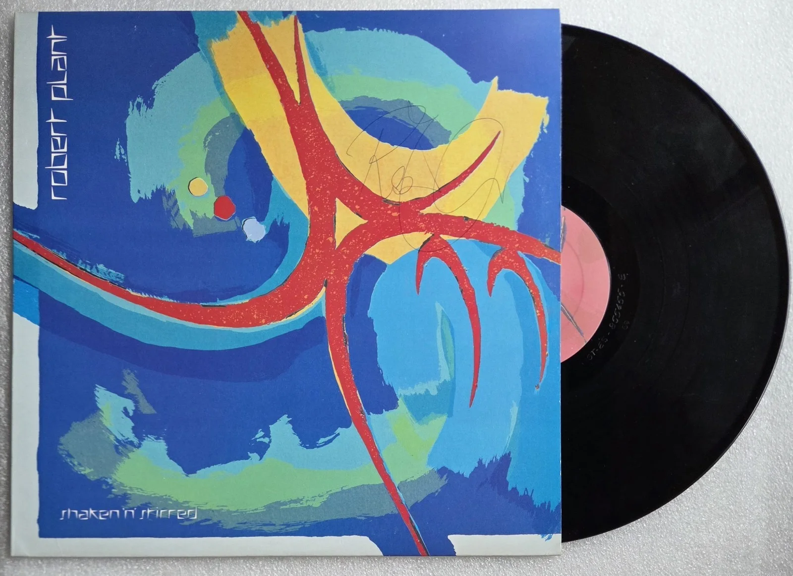 ROBERT PLANT AUTOGRAPHED RECORD BECKETT BAS LOA COA SIGNED LETTER LED ZEPPELIN, image 2
