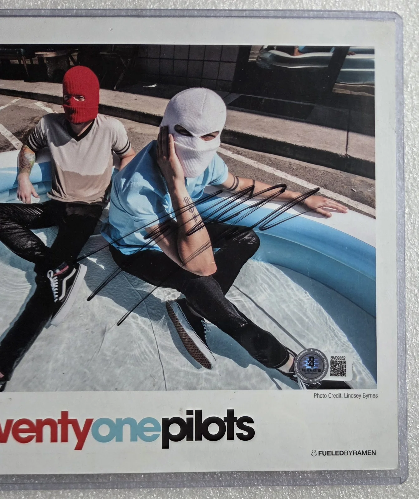 TWENTY ONE PILOTS AUTOGRAPHED BECKETT BAS 8X10 SIGNED 21 JOSH DUN TYLER JOSEPH, изображение 4