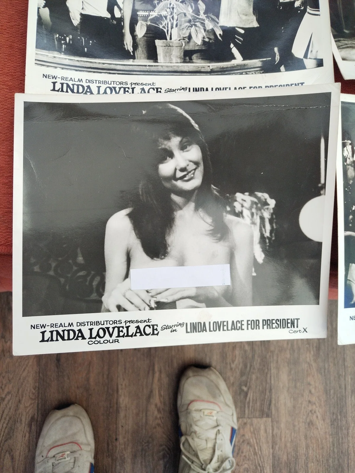 Linda Lovelace For President / 1975 / Full Original UK Lobby Card Set 8x Cards, изображение 2