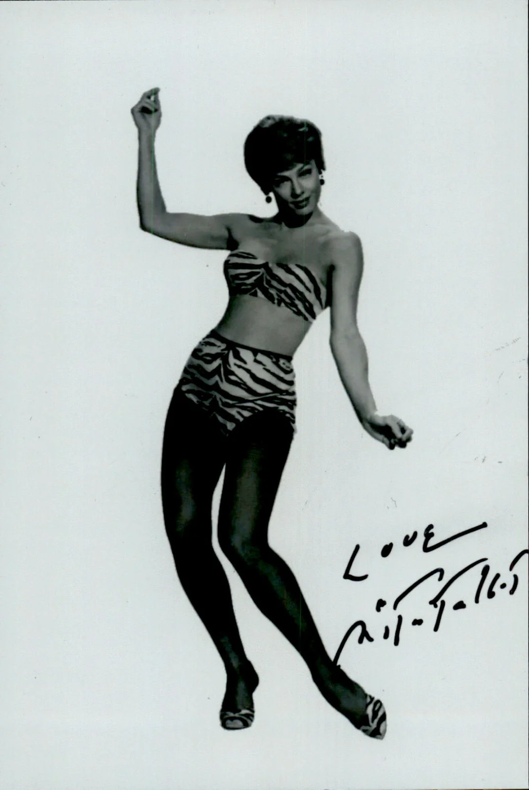 Nita Talbot — Nita Talbot Signed Autographed 4x6 Photo Hogans Heroes / Here We Go Again #3