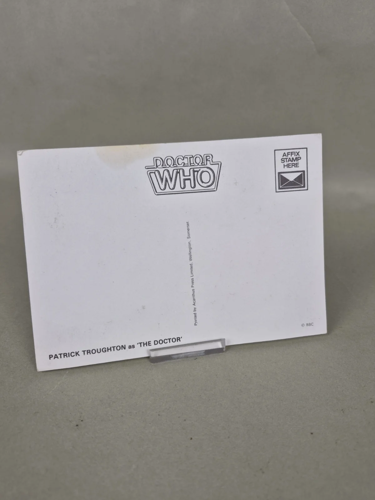 Patrick Troughton AUTOGRAPHED DOCTOR WHO Postcard BBC TV Show Official Signed, изображение 4