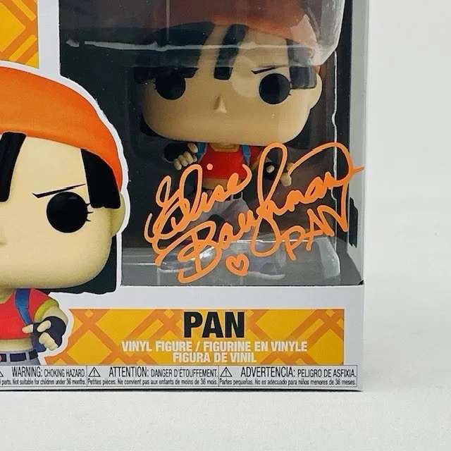 Elise Baughman Autographed Pan Dragon Ball GT Funko Pop #1629 OCCM, изображение 2
