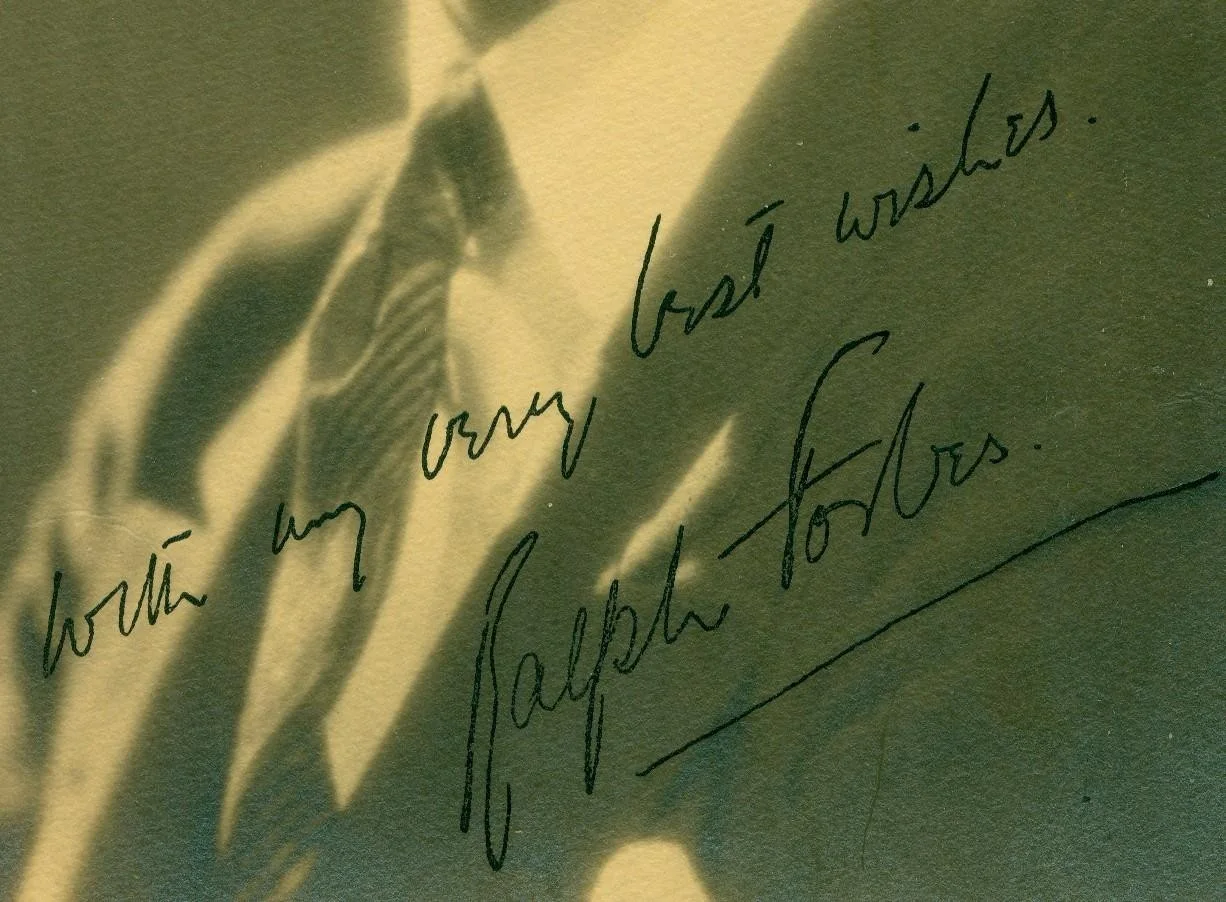 Ralph Forbes — MP0557, Original Signed/Autograph of Ralph Forbes, Stage & Movies (Silent Star), изображение 2