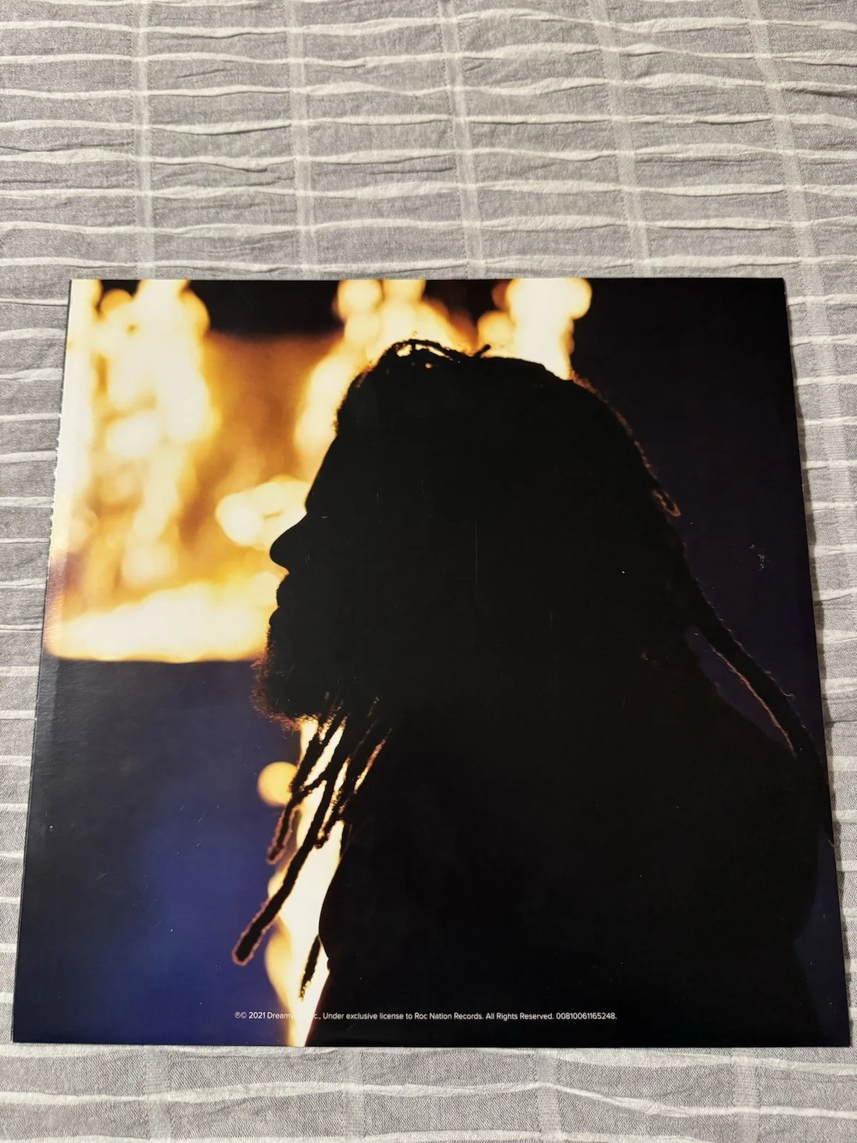 J COLE SIGNED VINYL INSERT THE OFF SEASON PSA COA AUTHENTIC AUTOGRAPH RAP MUSIC, изображение 4