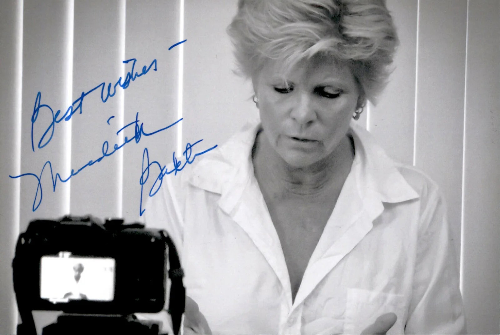 Meredith Baxter — Meredith Baxter Signed Autographed 4x6 Photo Family Ties #5